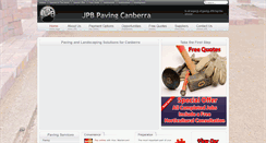 Desktop Screenshot of pavingcanberra.com